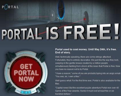Portal Game Free Download Mac