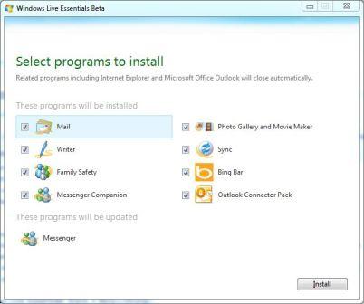 Microsoft 보안 필수 Windows 라이브 메신저