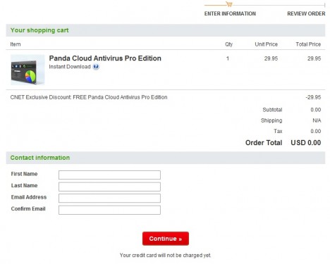 panda cloud antivirus zero cost key