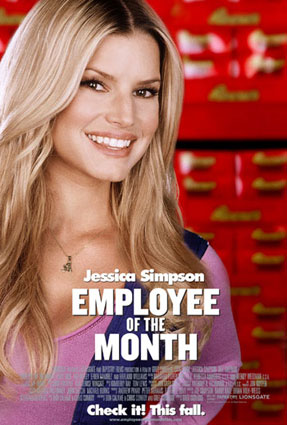 Jessica Simpson Poster of Employee of the Month