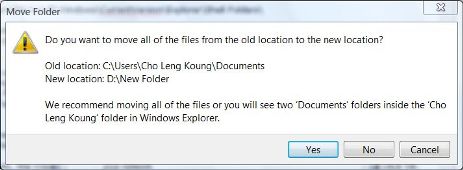 Move My Documents Files