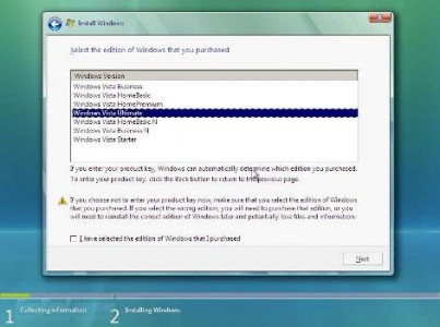 Installing Windows 7