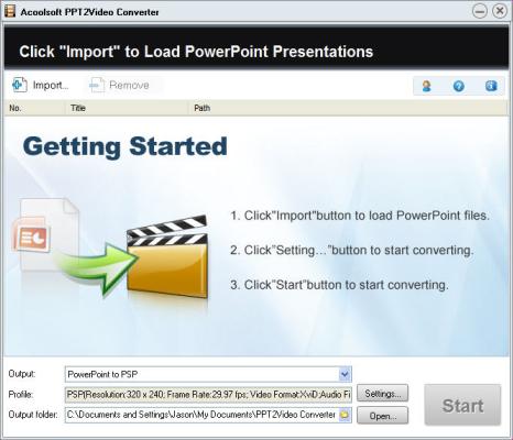 Acoolsoft PPT2Video Converter Free Registration Serial Code