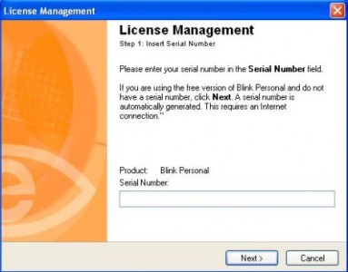 Free Serial Number for eEye Blink Personal Endpoint Security