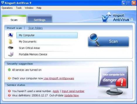 Kingsoft Internet Security 9