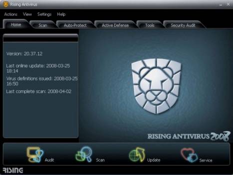 Free Rising AntiVirus 2008