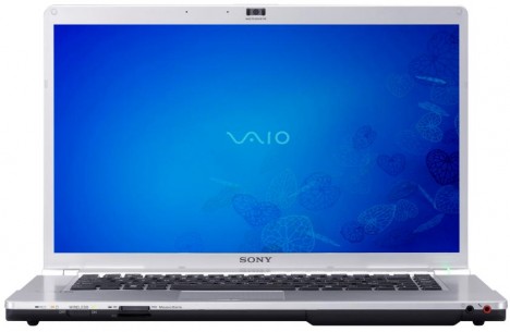 Sony VAIO® FW notebook Front View