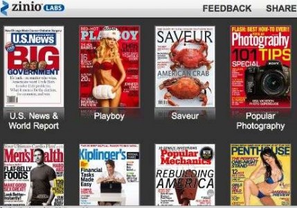 Free Zinio Mobile Newssand for iPhone and iPod Touch