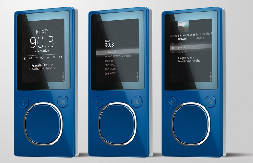 Microsoft's New Zune (3rd Gen) Media Player « My Digital Life