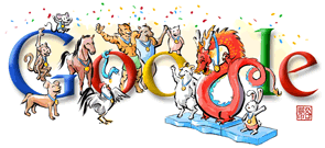 Beijing 2008 Olympic Games Closing Ceremony Google Logo