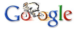 Beijing Olympic Games 2008 Google Cycling Logo