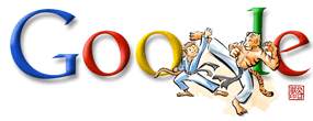 Beijing 2008 Olympic Games Wushu Google Logo