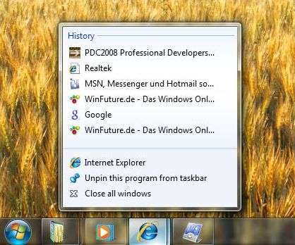 Windows 7 Build 6.1.6936 Screenshot