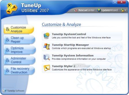 TuneUp Utilities 2007 Free License