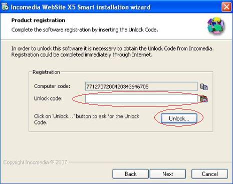 Website X5 Smart Edition Unlock Code