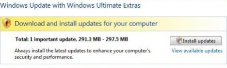 Download and Install Windows Vista SP1 via Windows Update