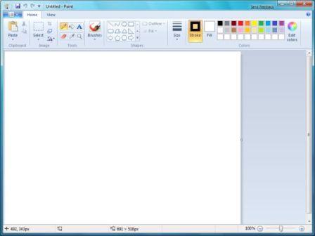 Windows 7 Paint