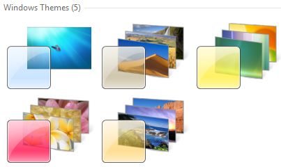 Windows 7 Themes