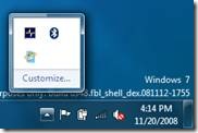 Windows 7 Notification Area