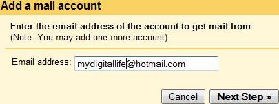 Access Hotmail from Gmail