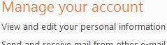 View or Edit Personal Information of Windows Live ID
