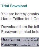 ESEt Smart Security UserName and Password