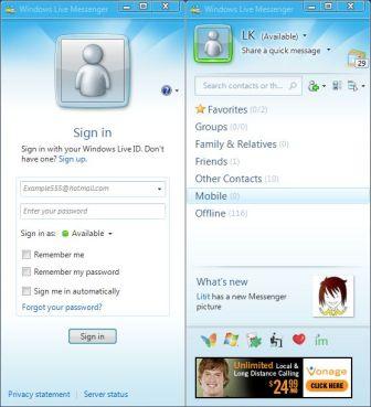 Running Multiple Windows Live Messenger for Multi-Logins