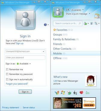 Running Multiple Windows Live Messenger for Multi-Logins