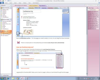 Office 2009 OneNote