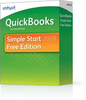 Intuit QuickBooks Simple Start 2009 Free Edition
