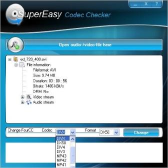 SuperEasy Codec Checker