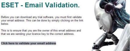 ESET Email Validation
