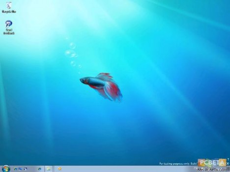 Windows 7 Build 7025 Desktop