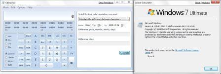 Windows 7 Build 7012 Calculator