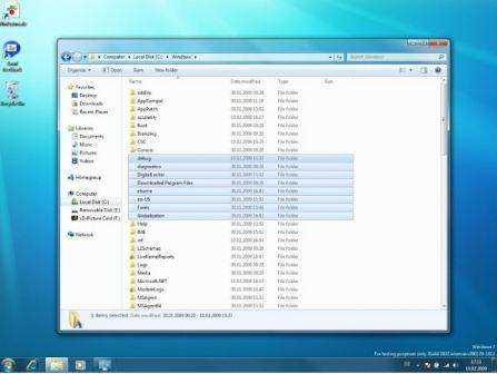 Windows 7 Build 7032 Windows Explorer