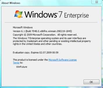 Windows 7 Build 7048