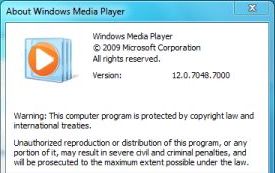 Windows 7 Build 7048 WMP12