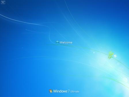 Windows 7 Build 7057 Boot Up