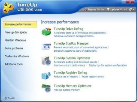 TuneUp Utilities 2008