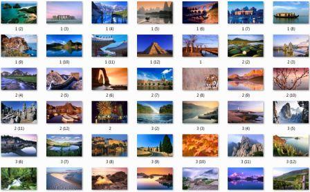 Windows 7 Regional Countries Wallpapers