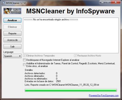 MSNCleaner