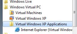 How to Run Virtual Windows XP Applications on Windows 7 Desktop
