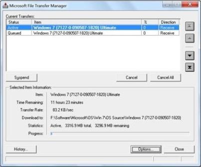 Download Official Windows 7 Build 7127