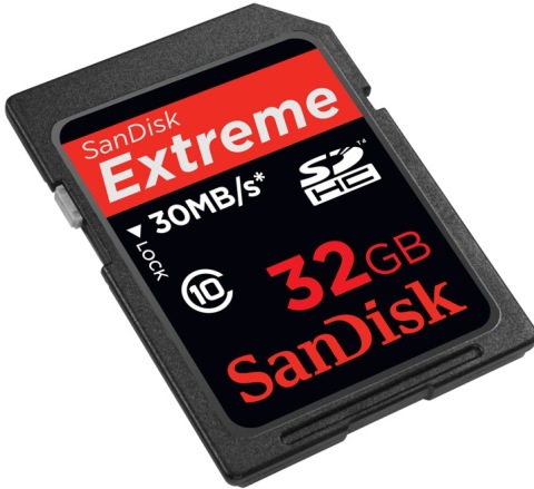 32GB SanDisk Extreme_Card 32GB SanDisk Extreme_Card