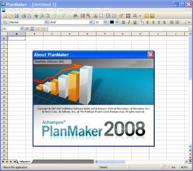 Ashampoo PlanMaker 2008