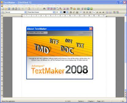 Ashampoo TextMaker 2008