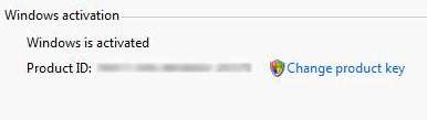 Change and Re-Enter Product Key in Windows 7 and Vista