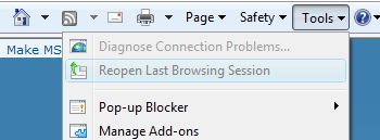 Disable Reopen Last Browsing Session in IE8
