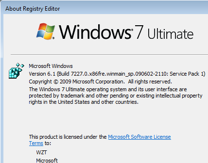 Windows 7 Build 7227