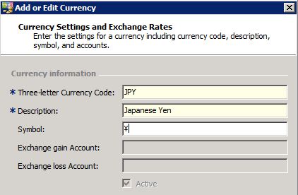 Change Default Currency in Microsoft Office Accounting